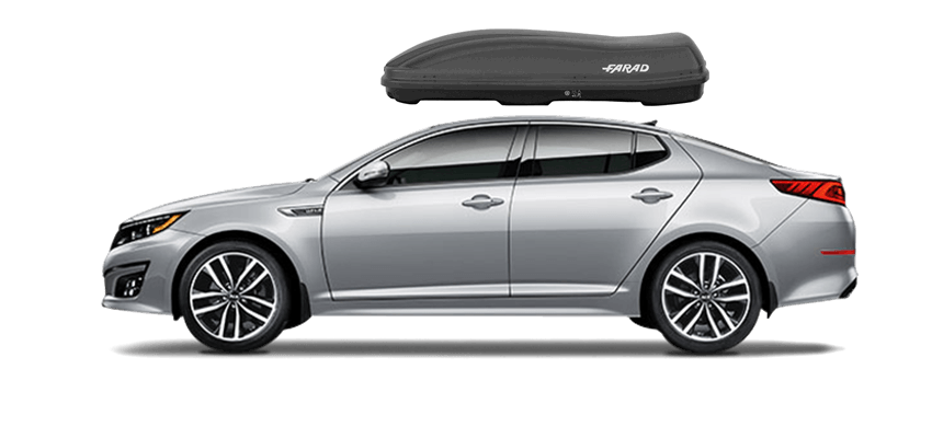 Farad Roof Box F3 680l With Double Side Opening