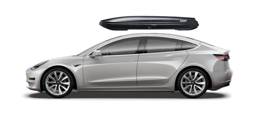 Tesla Model 3 Rooftop Cargo Box