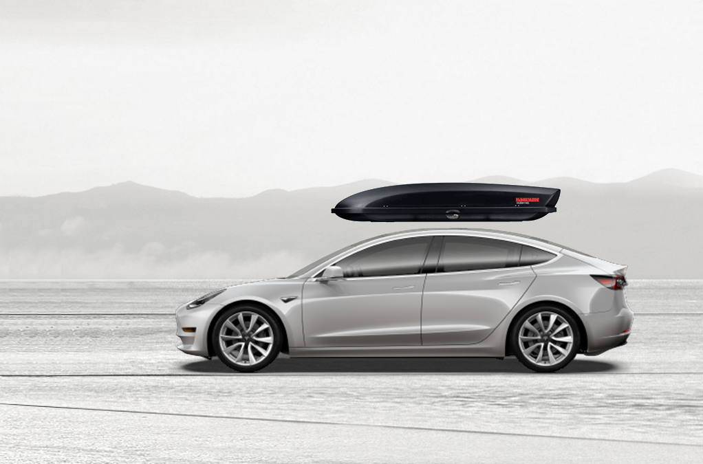 Tesla Model 3 车顶箱