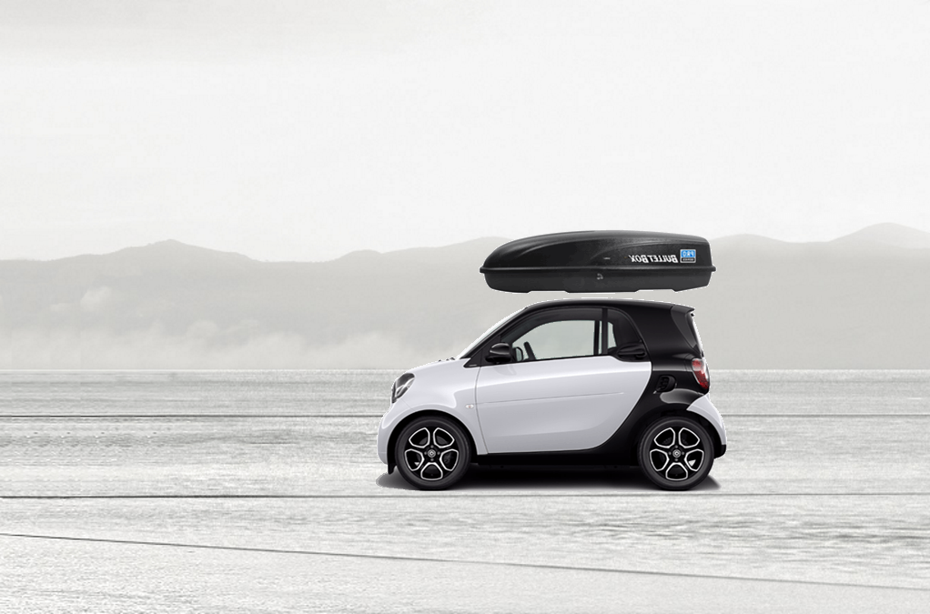 Smart Fortwo Rooftop Cargo Box