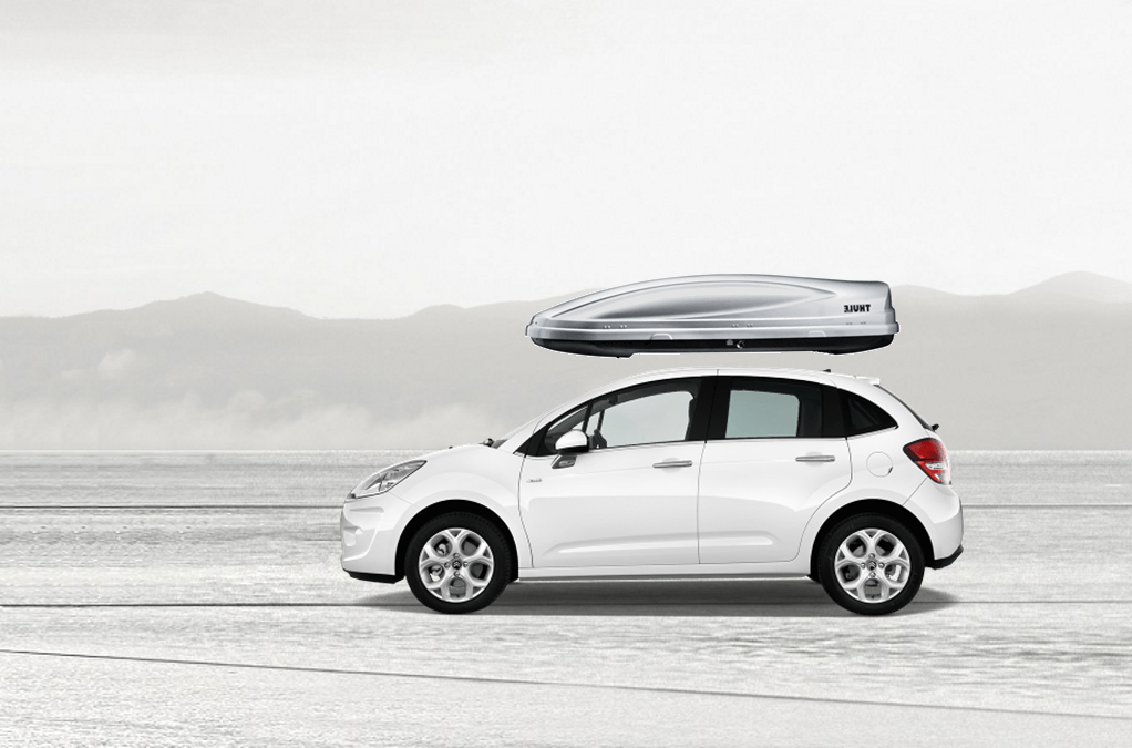Citroen c3 roof box clearance