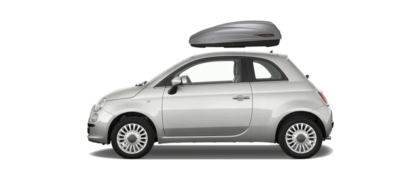 Dachbox Fiat 500  Dachboxenvergleich