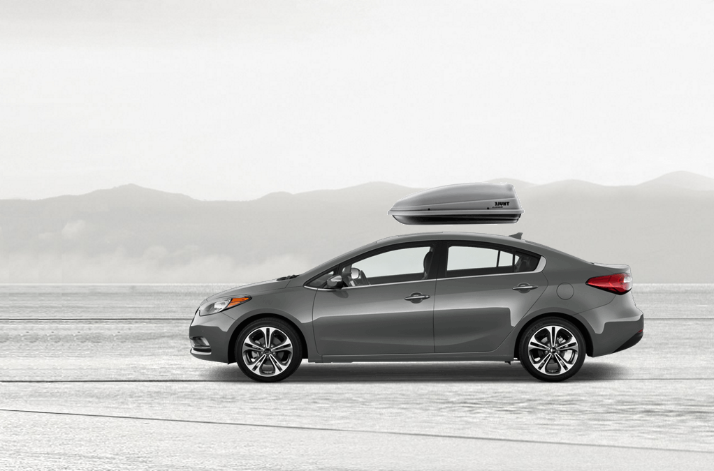 Kia Forte Rooftop Cargo Box