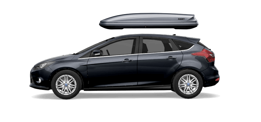 Ford focus thule roof box #8