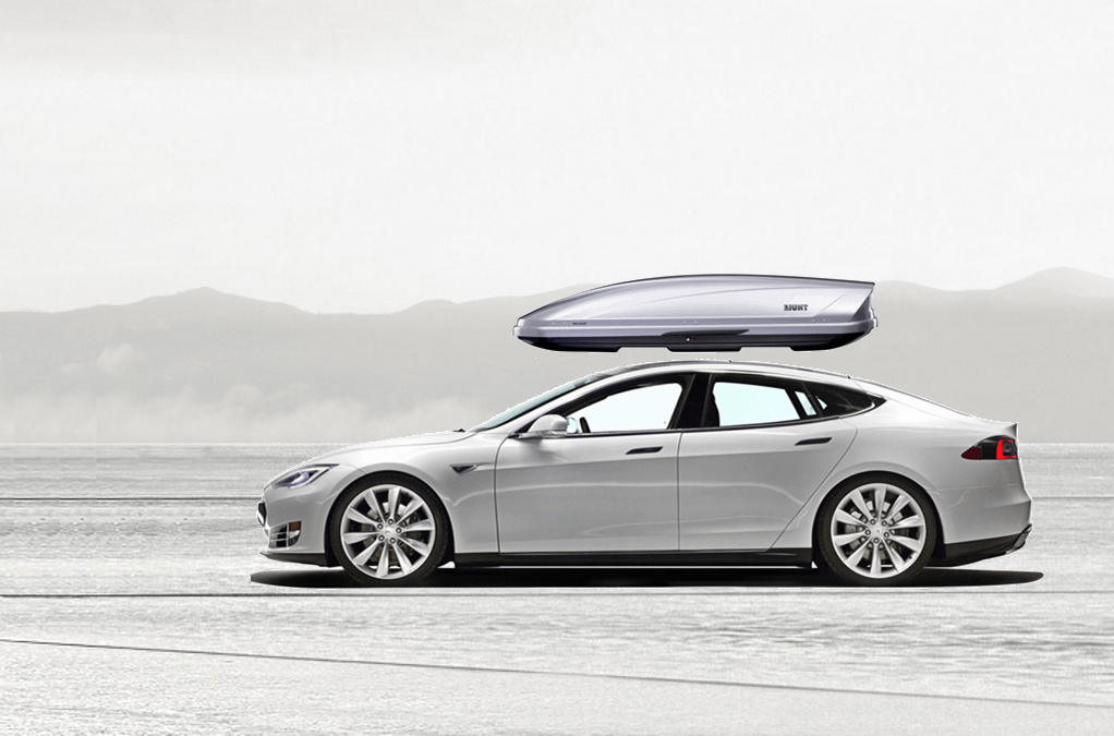 Tesla sales roof box