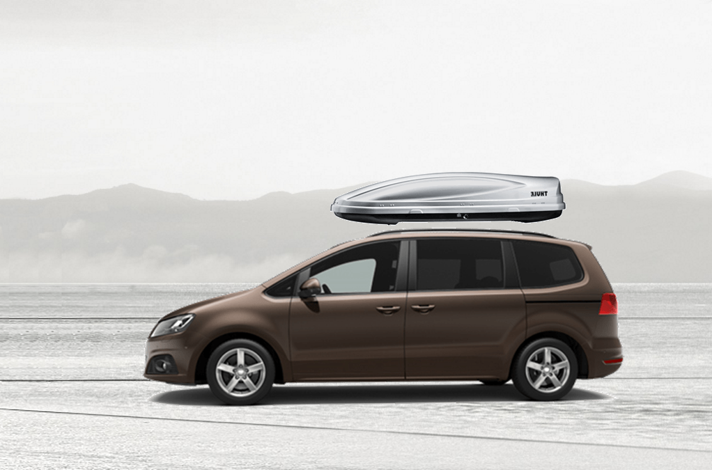 Seat alhambra online roof box