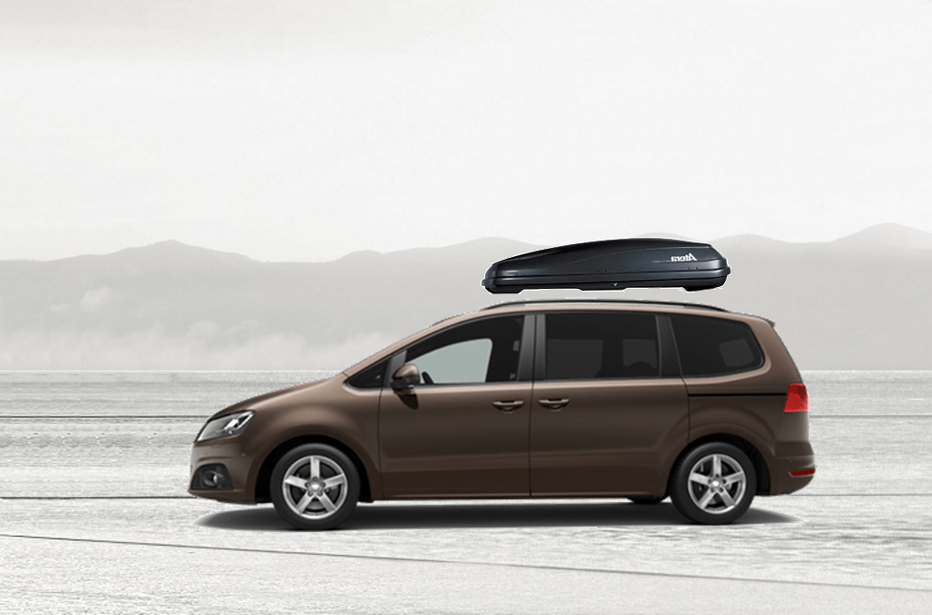 Seat alhambra on sale roof box