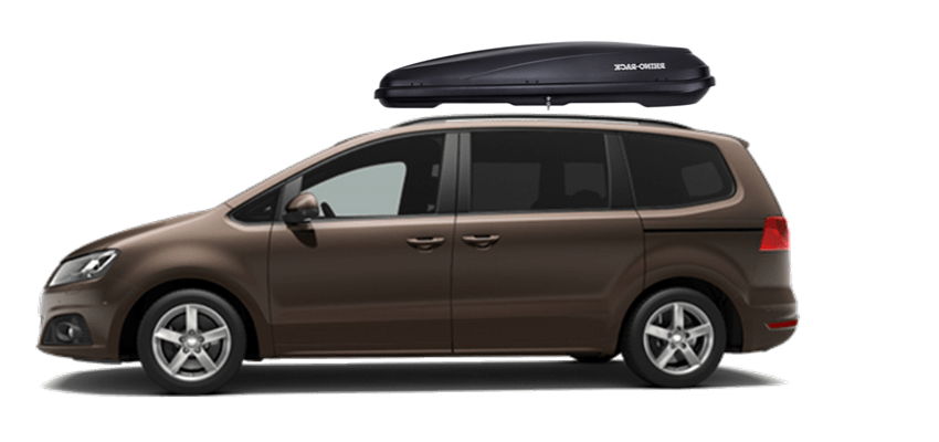 Seat alhambra online roof box
